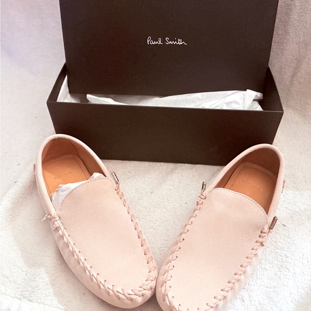 Paul Smith Blush Pink Loafers
